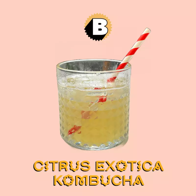 Lemon Kombucha