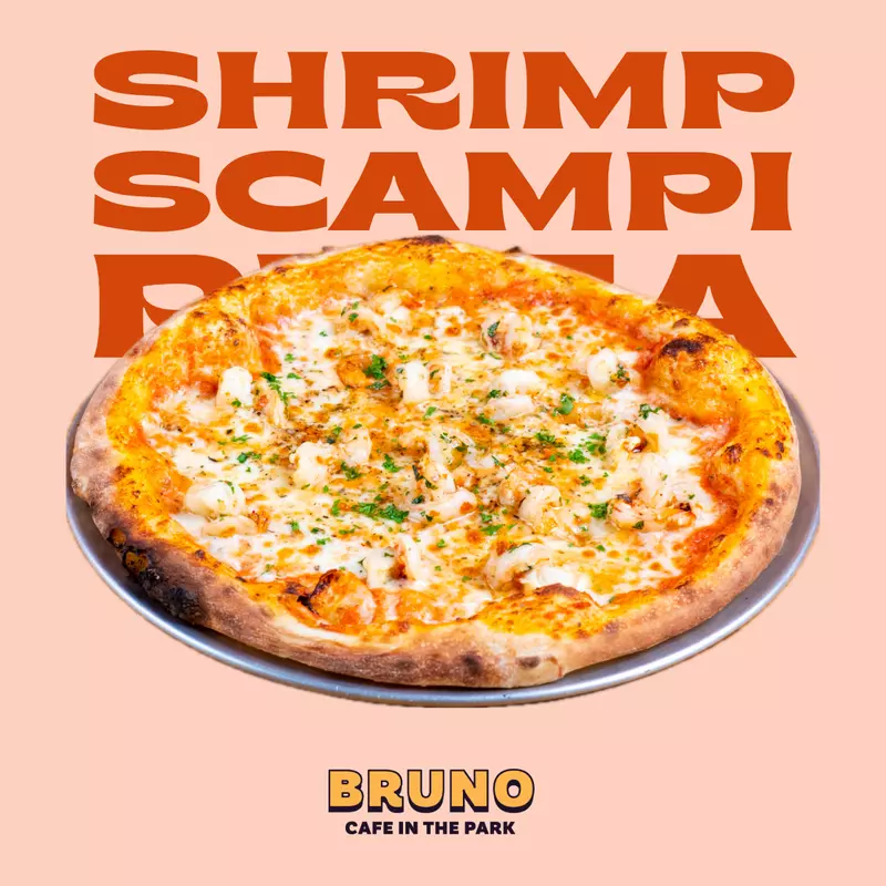 Shrimp Scampi Pizza