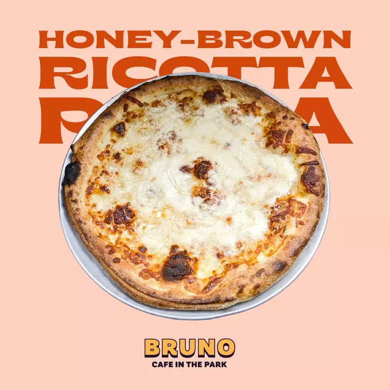 Honey Brown Ricotta Pizza