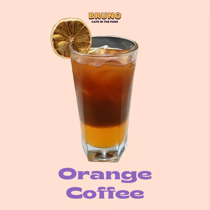 Iced Orange Coffee
