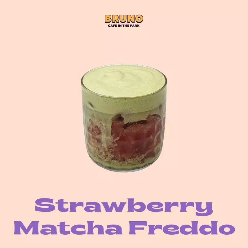Strawberry Matcha Cream