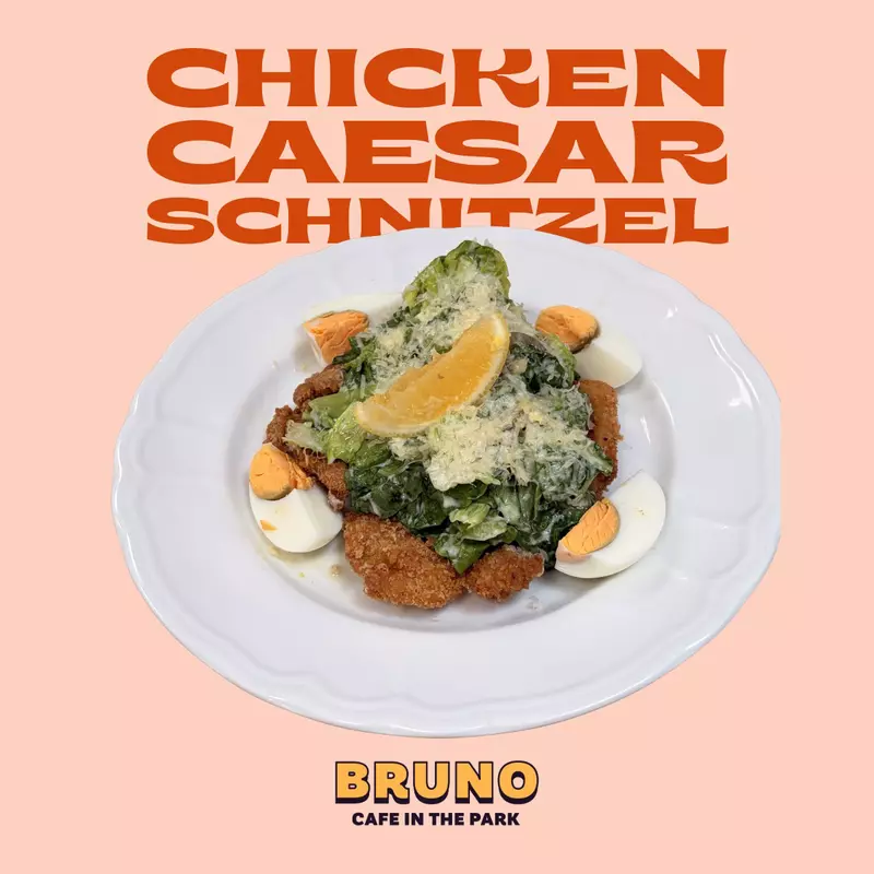 Chicken Caesar Schnitzel