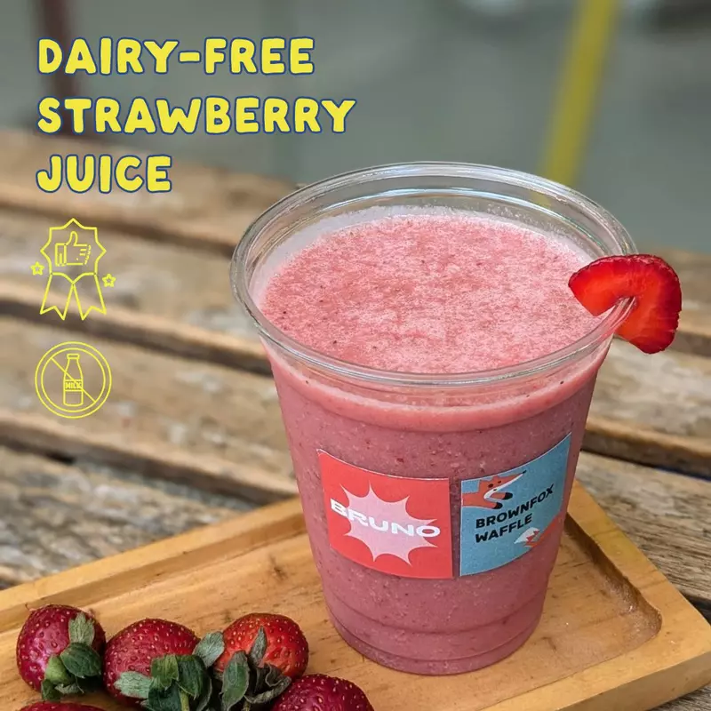 Oatmilk Strawberry Juice