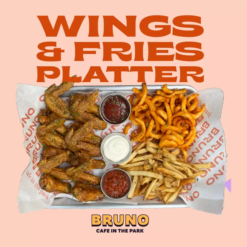 Wings & Fries Platter
