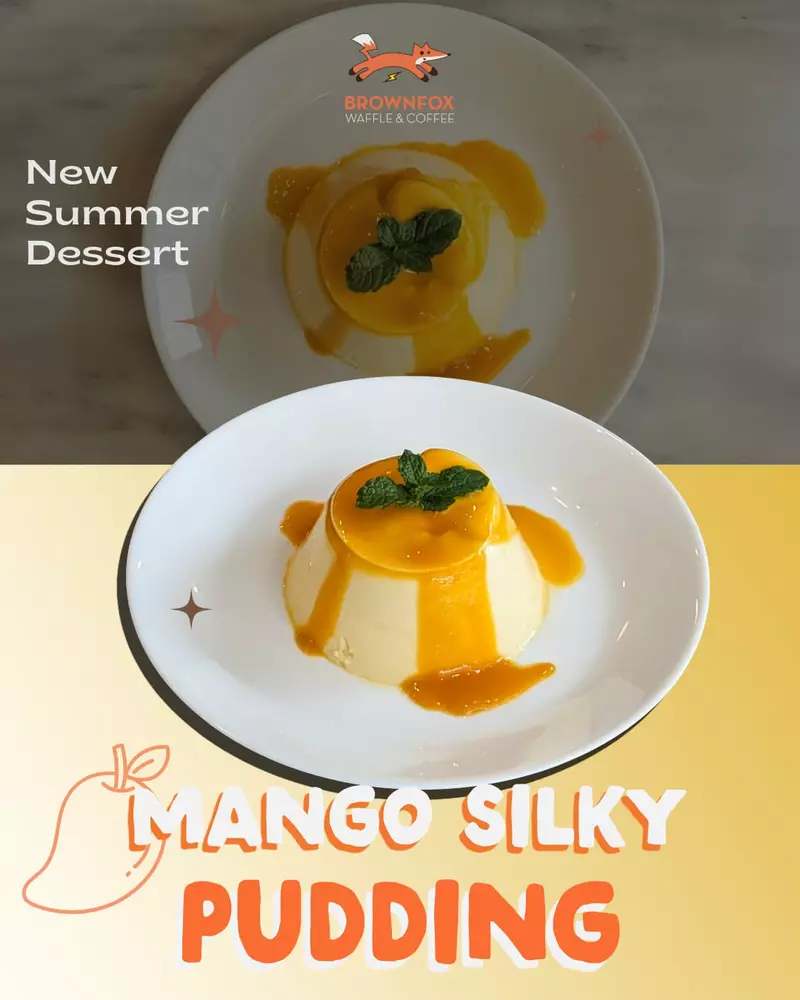 Brownfox Mango Silky Pudding